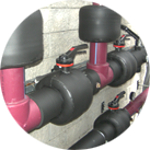 Synthetischer Kautschuk mit Ummantelung